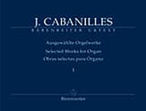 Selected Works for Organ, Vol. 1 Organ sheet music cover